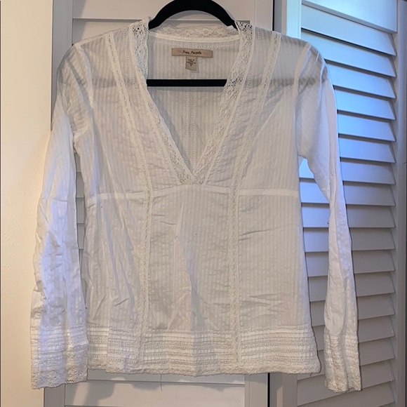 Free People Tops - FP white blouse
